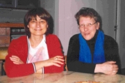 Катрин Милле и Маруся Климова, Париж, 2001