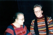 Маруся Климова и Мария Васильевна Роханова 2004 г.