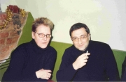 Маруся Климова и Дмитрий Волчек, 1999 г.
