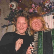 Маруся Климова и Вячеслав Петрович Майдан, СПб, 1998