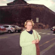 Маруся Климова Напротив тюрьмы Saint-Anne, где когда-то побывал Жан Жене. Париж, 2001 г.