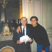Франсуа Жибо и Филипп Николич, Париж, 1995 г.