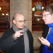 Жан-Люк Нанси и Маруся Климова, Париж, 2005